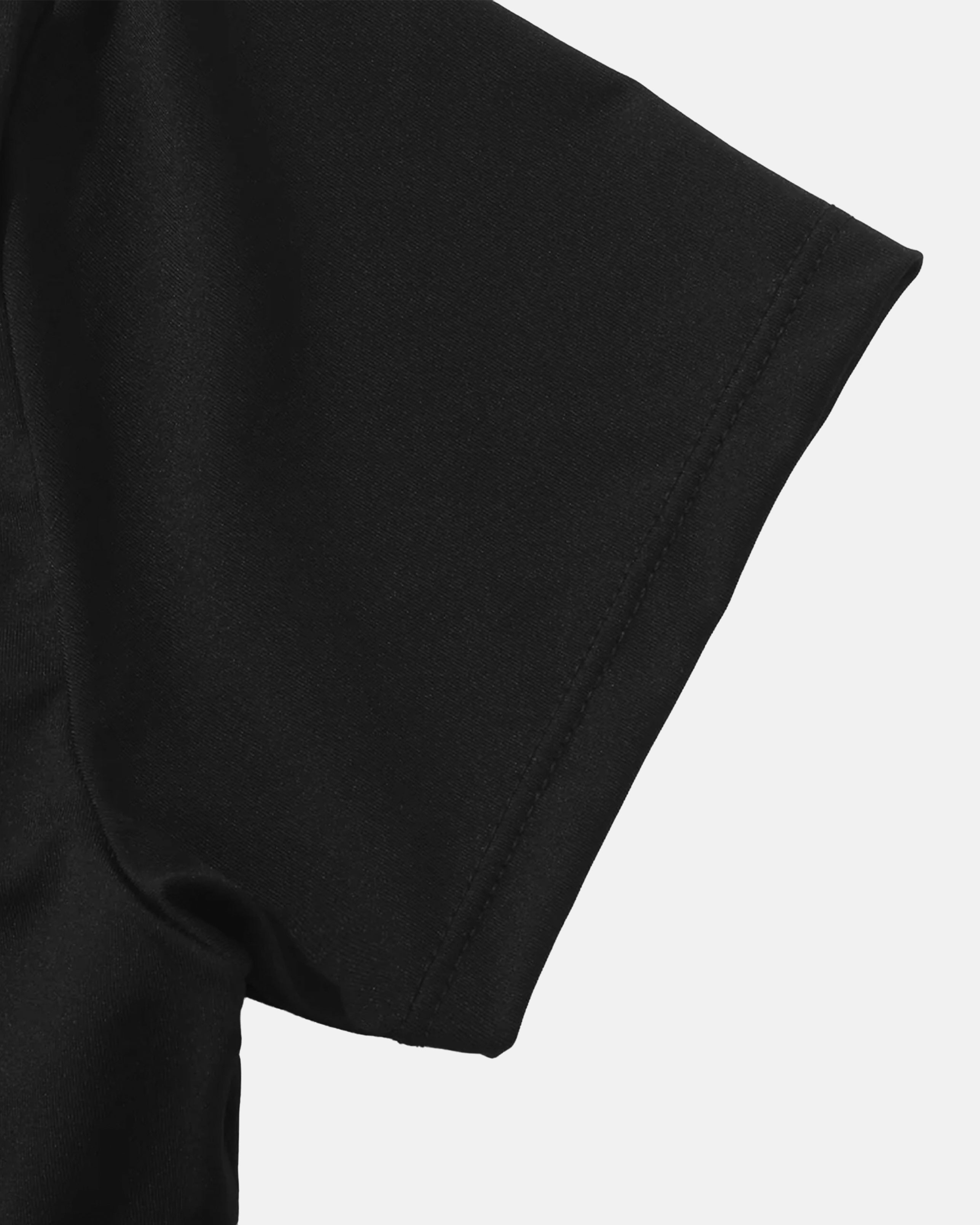 TRUE SHORT SLEEVE CREWNECK BODYSUIT - BLACK