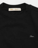TRUE - Signature Slim Ribbed Tee - Black