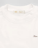 TRUE - True Signature Slim Ribbed Tee - Cream