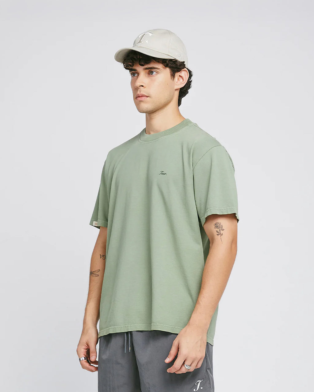 TRUE SIGNATURE T-SHIRT - PISTACHIO GREEN