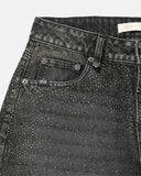 True Starry Wide Leg Jeans Negro