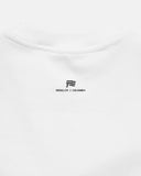 True Slim Ribbed Fitted Tee Blanco
