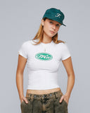 True Stamp Slim Tee Blanco