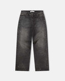 TRUE - Starry Wide Leg Jeans - Negro