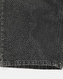 TRUE - Starry Wide Leg Jeans - Negro