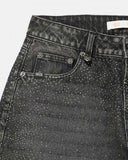 TRUE - Starry Wide Leg Jeans - Negro