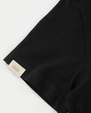 TRUE TRUE STAMP SLIM TEE  BLACK