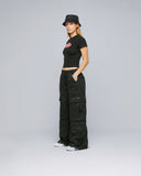 TRUE TRUE STAMP SLIM TEE  BLACK