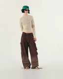 TRUE - Utility Pocket Cargo Pants - Brown