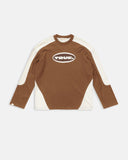 True waffer long sleeve tee – Brown