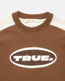 True waffer long sleeve tee – Brown