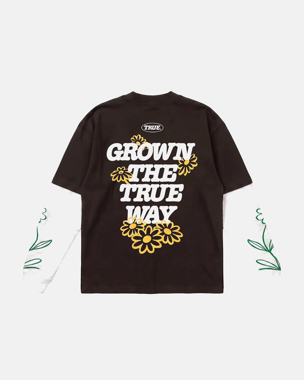 TRUE - Way Boxy LS - Brown