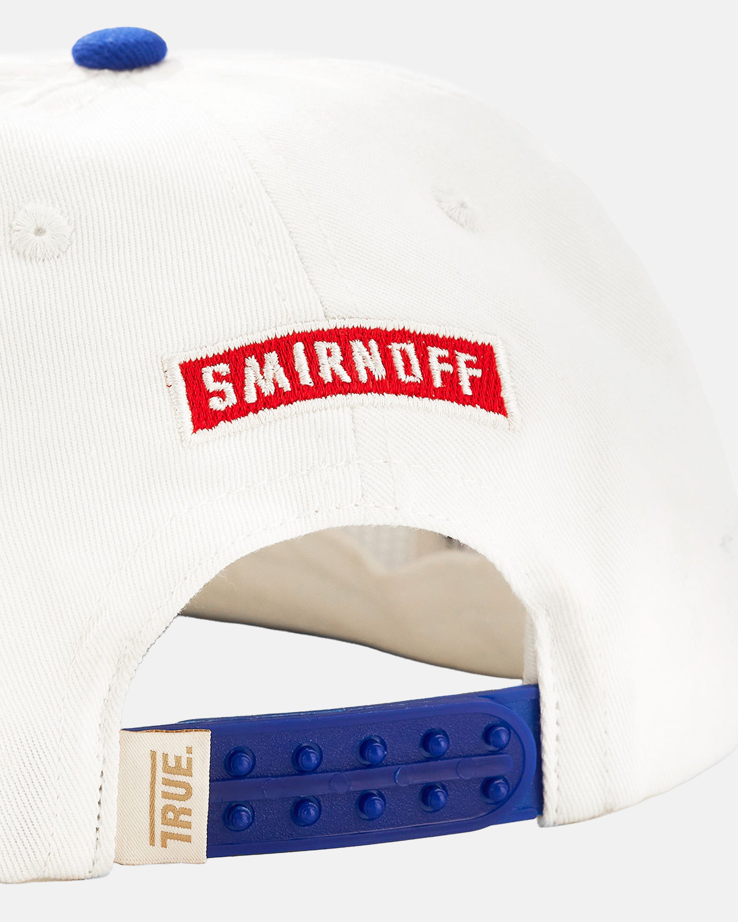 TRUE X SMIRNOFF GOLFER CAP - CREAM