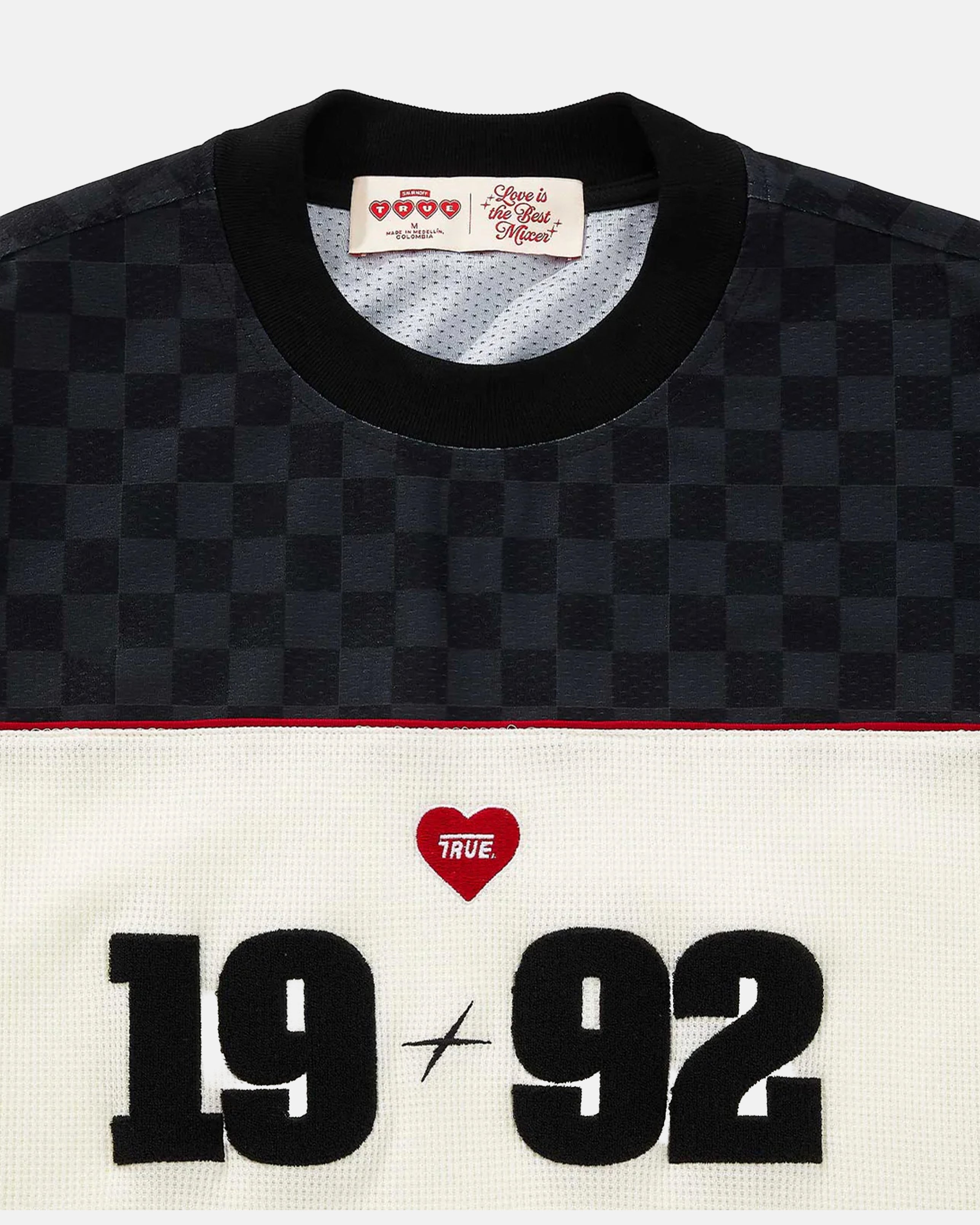 TRUE X SMIRNOFF RACING DS TEE - BLACK