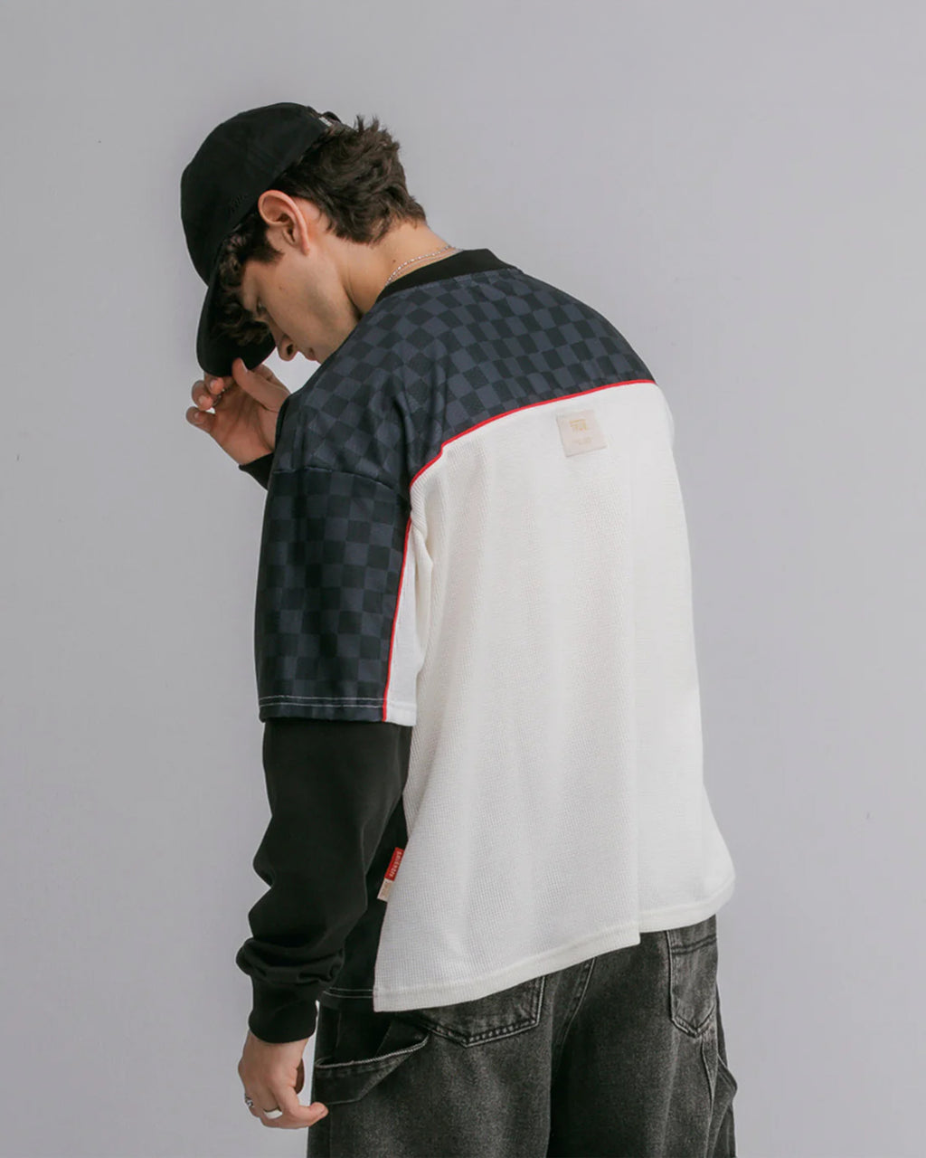 TRUE X SMIRNOFF RACING DS TEE - BLACK