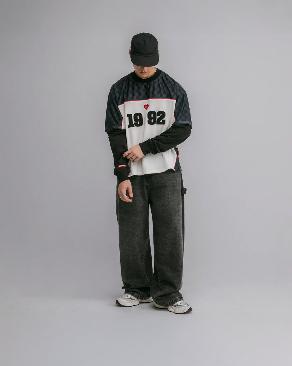 TRUE X SMIRNOFF RACING DS TEE - BLACK