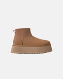 Botines UGG Classic Mini Dipper Chestnut mujer, vista lateral