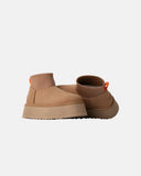 Botines UGG Classic Mini Dipper Chestnut mujer, par, vista trasera
