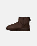 Botines UGG Classic Mini II Chocolate mujer, vista lateral interna