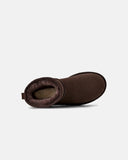 Botines UGG Classic Mini II Chocolate mujer, vista superior