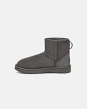 Botines UGG Classic Mini II Grey mujer, vista lateral interna