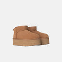 UGG CLASSIC ULTRA MINI PLATFORM CHESTNUT