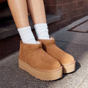 UGG CLASSIC ULTRA MINI PLATFORM CHESTNUT
