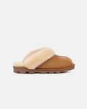 Pantuflas UGG Coquette Chestnut mujer, vista lateral