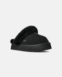 Clogs UGG Disquette Black mujer, vista frontal en ángulo