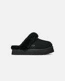 Clogs UGG Disquette Black mujer, vista lateral