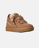Tenis UGG Lowmel Chestnut mujer, vista frontal en ángulo