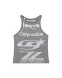 UNDERGOLD - Act 1 Racer Halter Tank Top - Gray