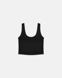 Undergold Blouse W Line Basic Tank Top Black