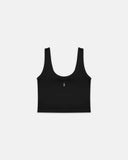 Undergold Blouse W Line Basic Tank Top Black