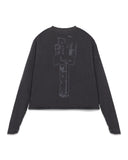 UNDERGOLD - Crewneck Act 1 Cross Slim Fit Knitted - Vintage Gray