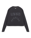 UNDERGOLD - Crewneck Act 1 Cross Slim Fit Knitted - Vintage Gray