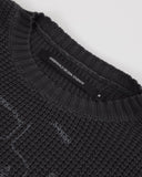 UNDERGOLD - Crewneck Act 1 Cross Slim Fit Knitted - Vintage Gray
