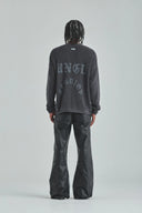 UNDERGOLD - Crewneck Act 1 Cross Slim Fit Knitted - Vintage Gray