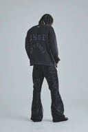 UNDERGOLD - Crewneck Act 1 Cross Slim Fit Knitted - Vintage Gray