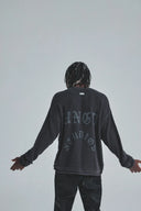 UNDERGOLD - Crewneck Act 1 Cross Slim Fit Knitted - Vintage Gray
