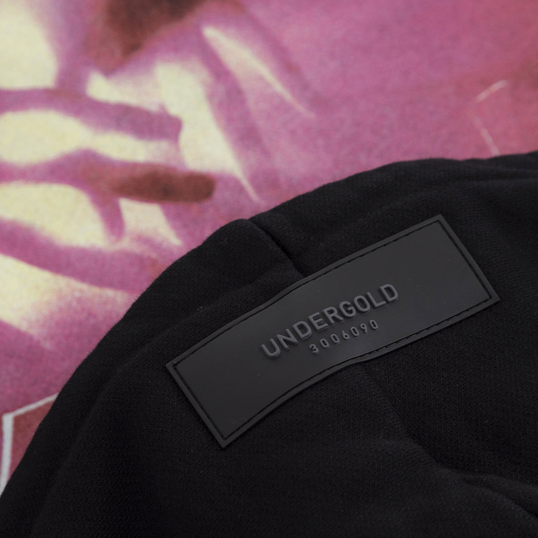 UNDERGOLD HELIOS DAZZLED HOODIE BLACK