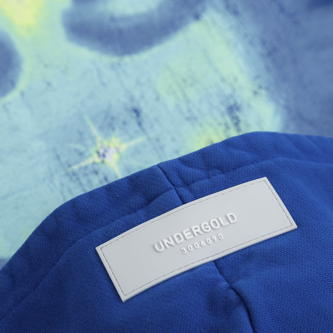 UNDERGOLD HELIOS FACE HOODIE ELECTRIC BLUE