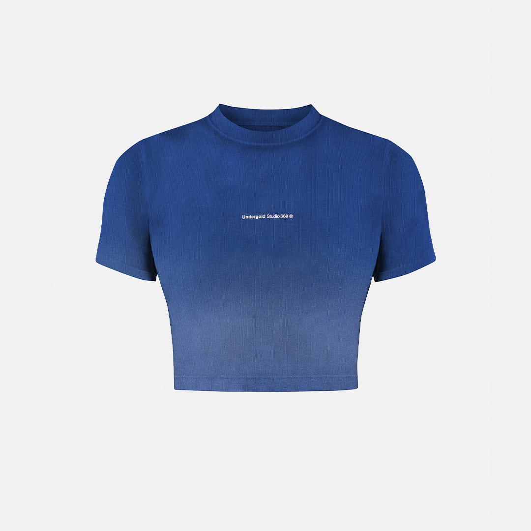 UNDERGOLD HELIOS  BABY TEE ELECTRIC BLUE