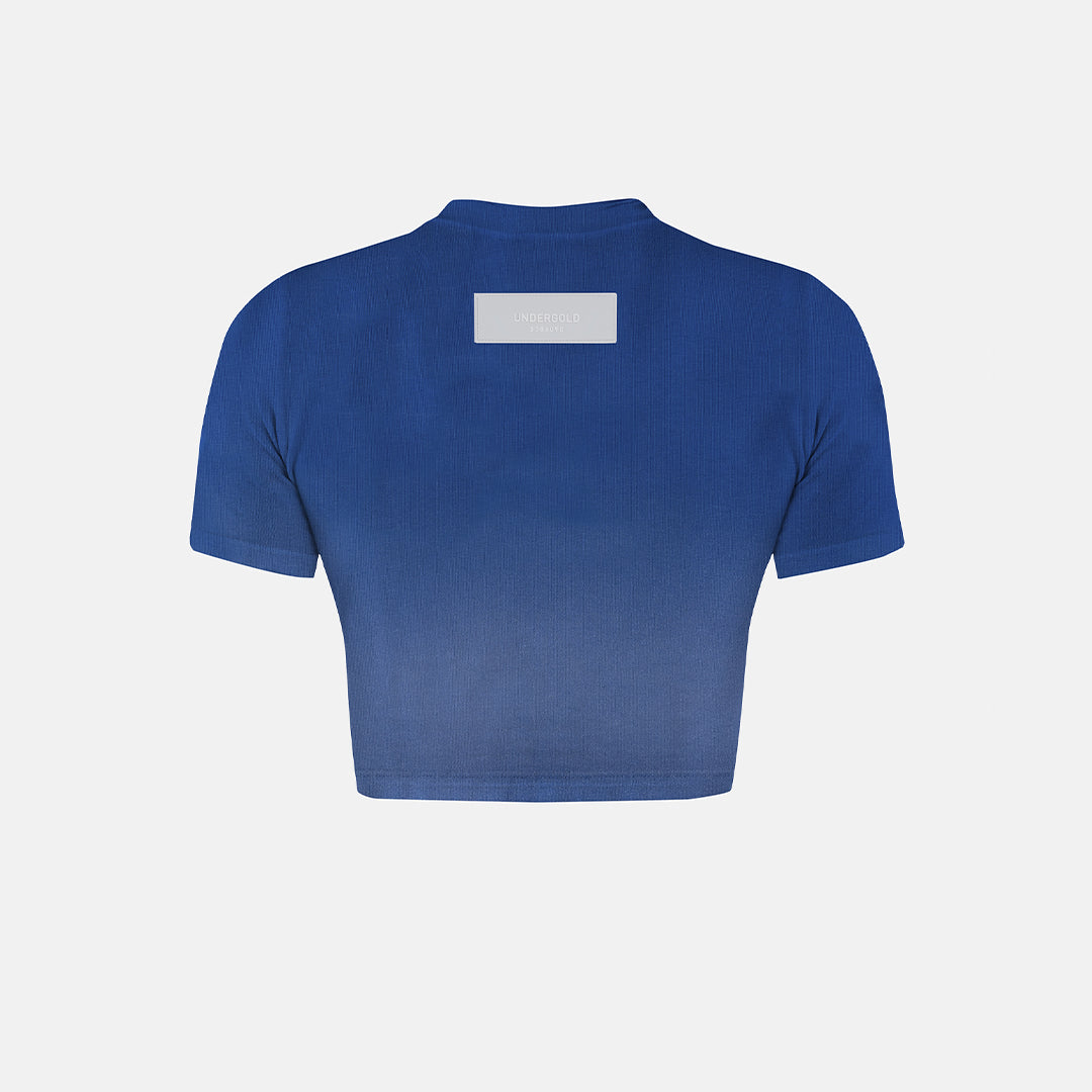 UNDERGOLD HELIOS  BABY TEE ELECTRIC BLUE