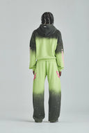 UNDERGOLD - Hoodie Act 1 Neon Boxy Fit - Faded Green