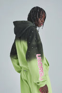 UNDERGOLD - Hoodie Act 1 Neon Boxy Fit - Faded Green