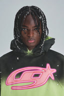 UNDERGOLD - Hoodie Act 1 Neon Boxy Fit - Faded Green