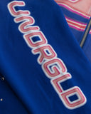UNDERGOLD - Hoodie Act 1 Neon Zip Up Boxy Fit - Electric Blue