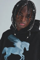 UNDERGOLD - Hoodie Act 1 Static Pegasus - Black