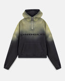 Undergold Hoodie Holy State Undgld Half Zip Up Boxy Fit Black/Yellow